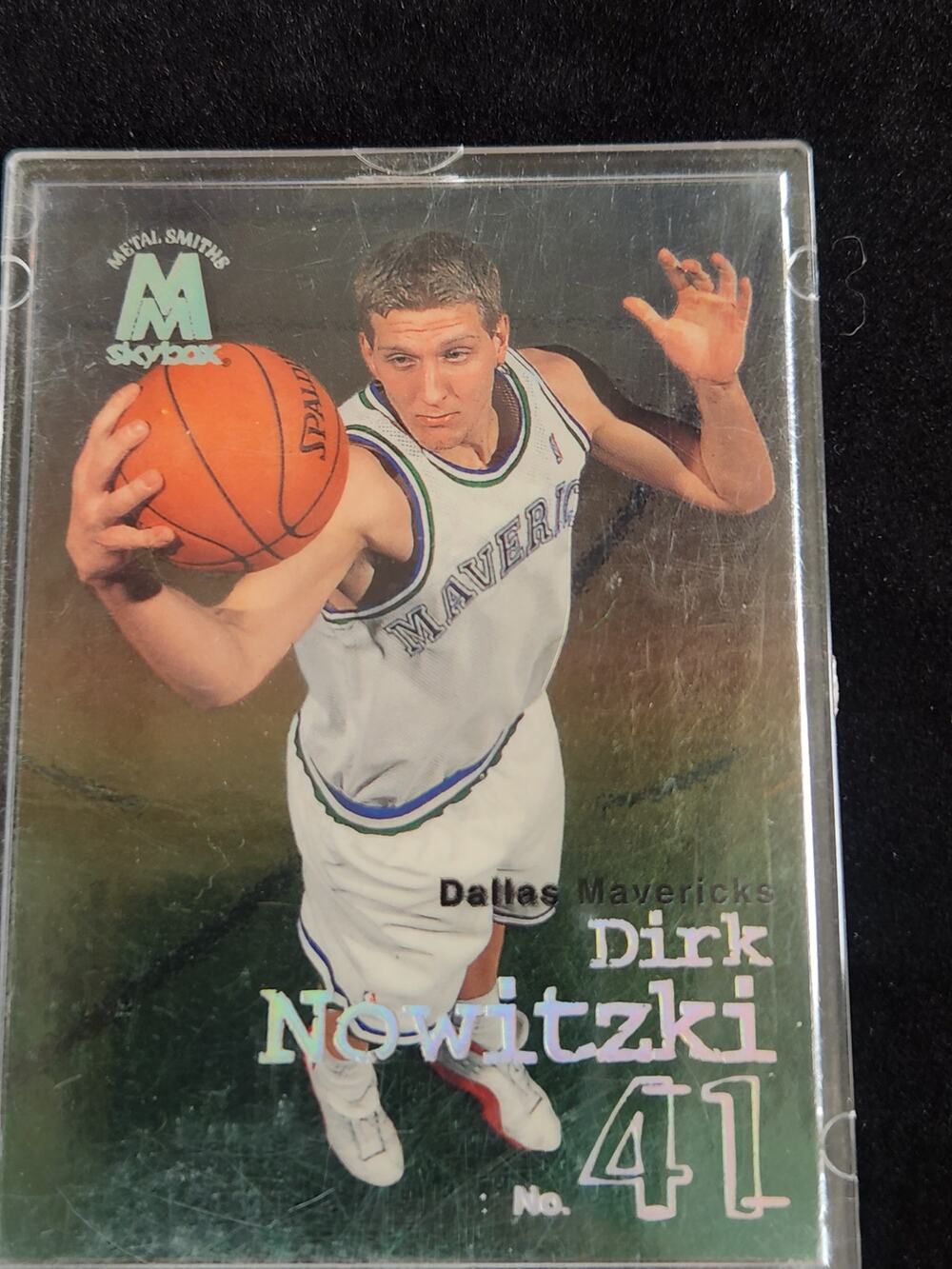 1998-99 Skybox Molten Metal Smiths Dirk Nowitzki #35 Insert Mavericks